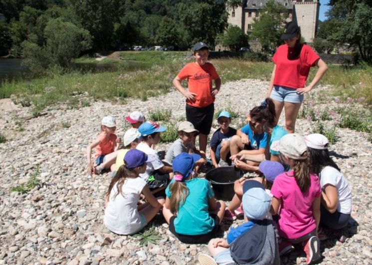 Animation Pêche et Nature Argence en Aubrac pour les enfants 