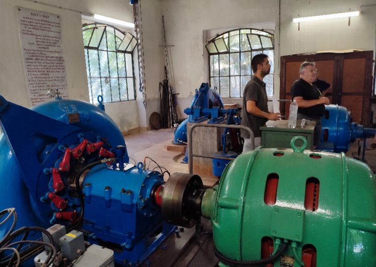 Journées Européennes du Patrimoine : visite de l'usine hydroélectrrique