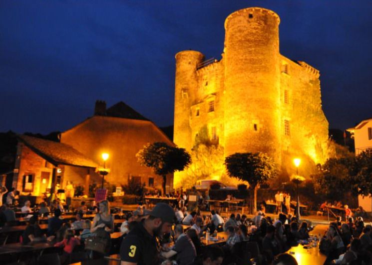 Marché gourmand en nocturne: 