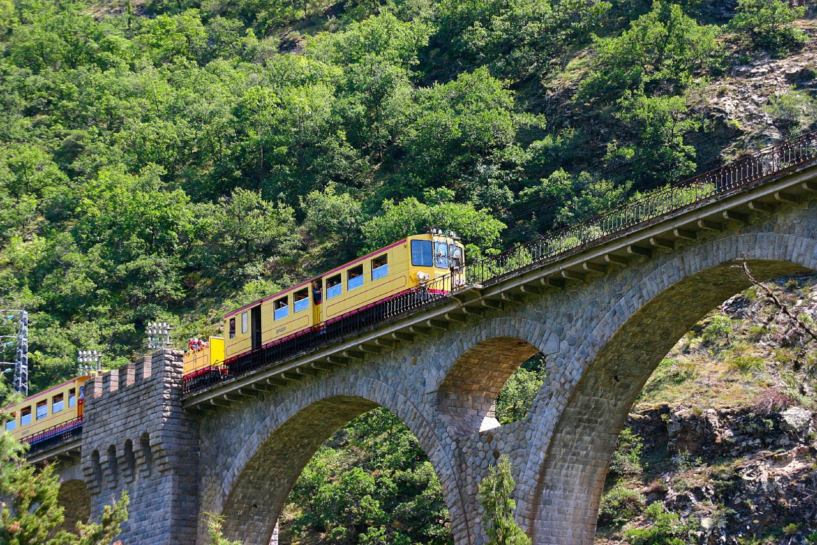 Ligne Train Jaune, Villefranche-de-Conflent - Latour de Carol