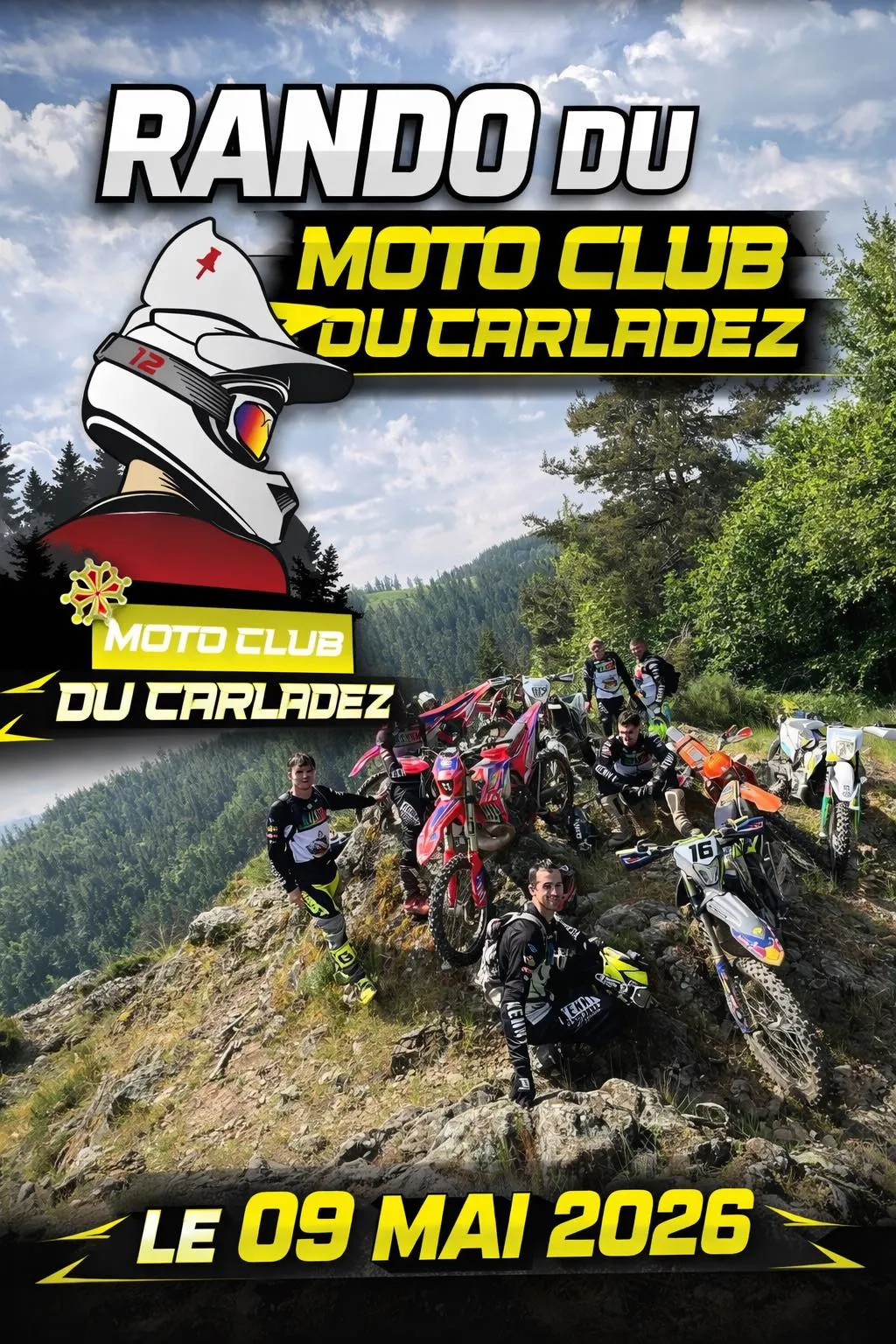 Randonnée du moto club du Carladez 