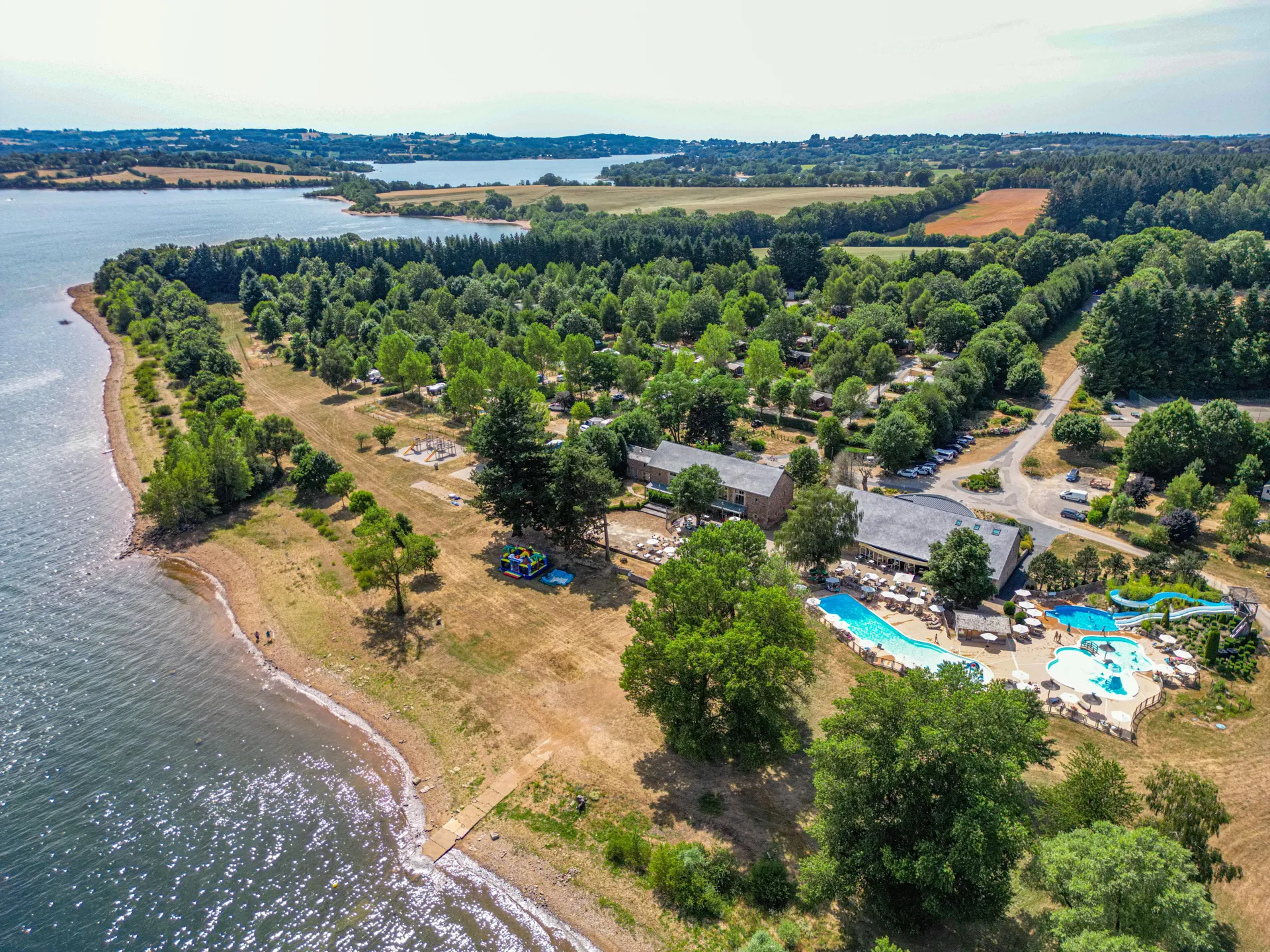 CAMPING LE CAUSSANEL - Lac de Pareloup 