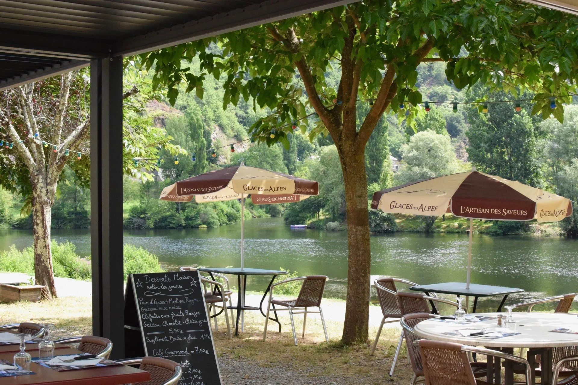 Brasserie Les rives du Lot à Grand-Vabre 