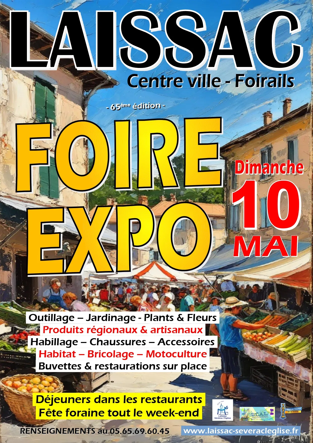 Grande Foire Annuelle de Laissac - 64ème édition 