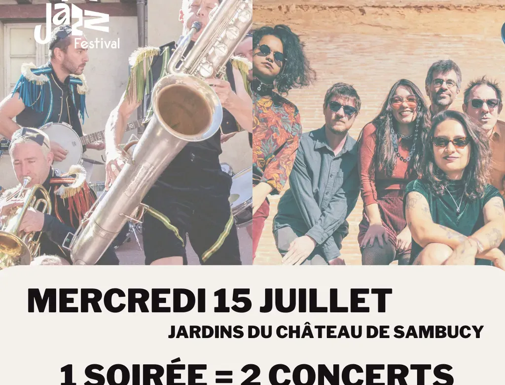 OUVERTURE MILLAU JAZZ FESTIVAL | Mercredi 15 juillet | 19H30 | 1 Soirée = 2 Concerts : Compagnie La vertu + Pulciperla Compagnie La Vertu – 