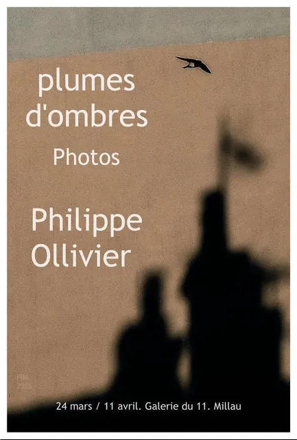Exposition Plumes d'ombres (photos) de Philippe Ollivier - Galerie du 11 rue de la Capelle 