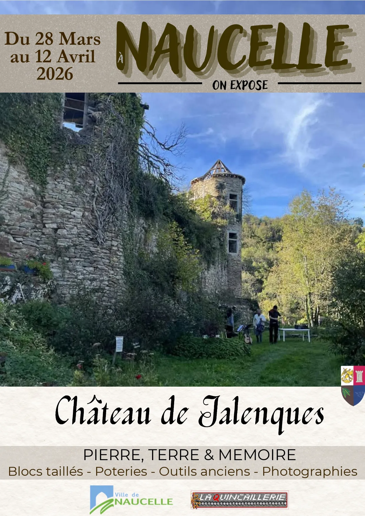 Naucelle on expose : Château de Jalenques 