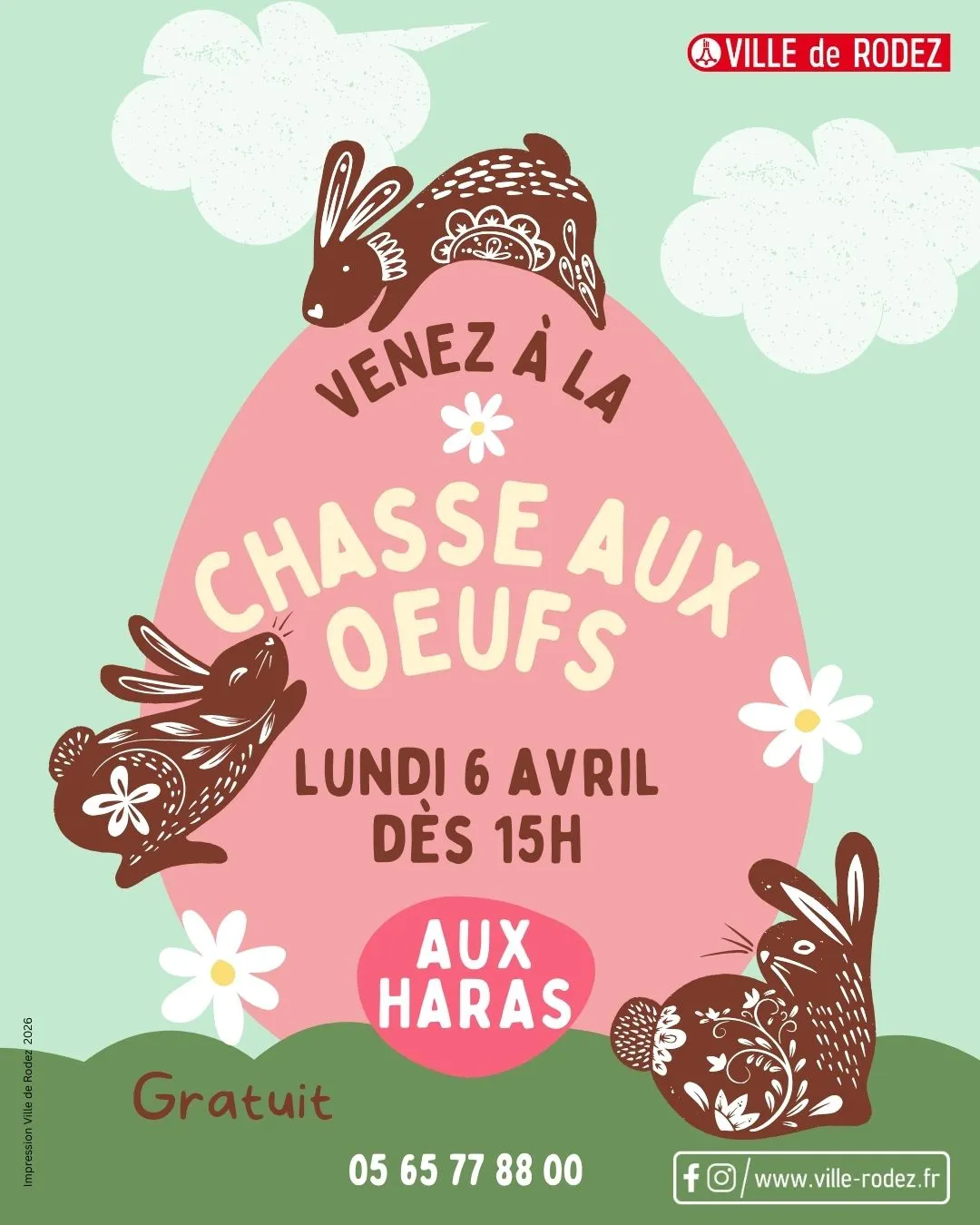 Chasse aux oeufs de la Ville de Rodez 