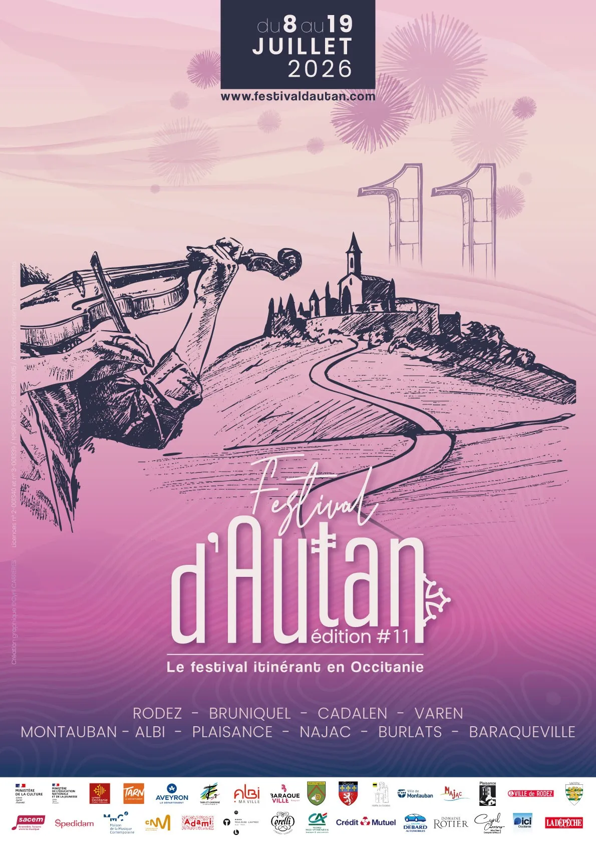 Festival d'Autan : Hommages & sonates françaises 