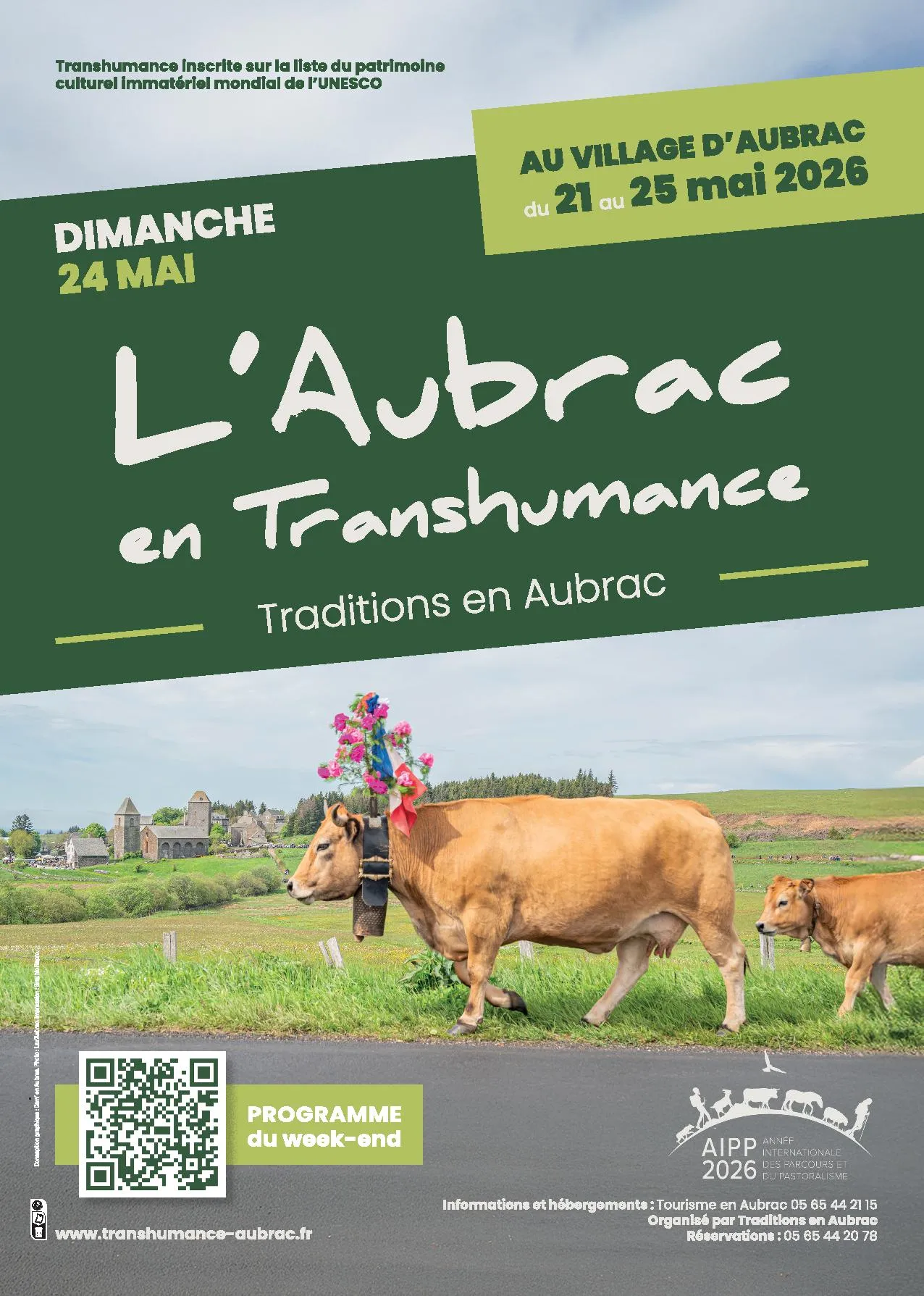 Transhumance du dimanche - L'Aubrac en Transhumance 