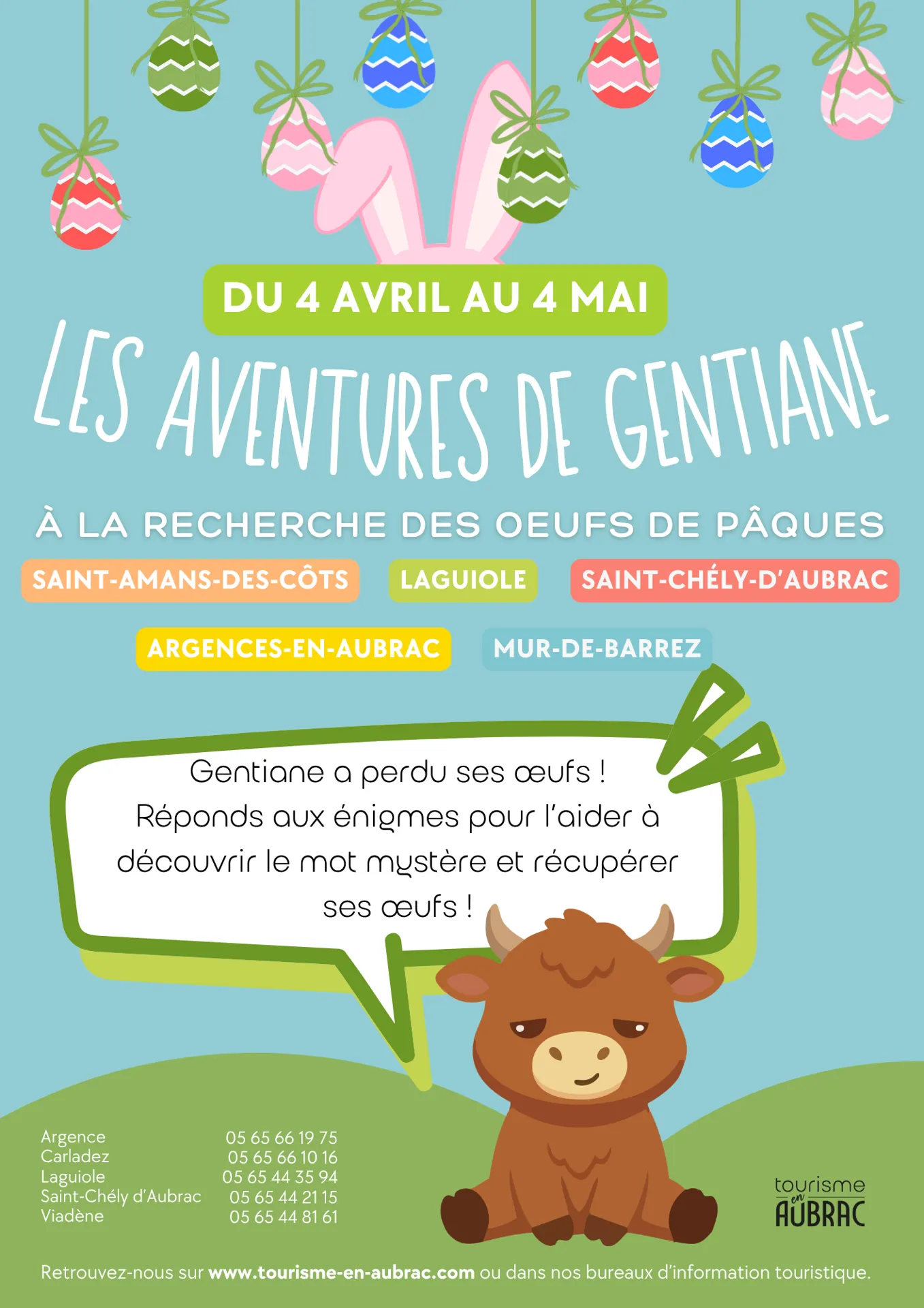 À la recherche des œufs de Pâques 