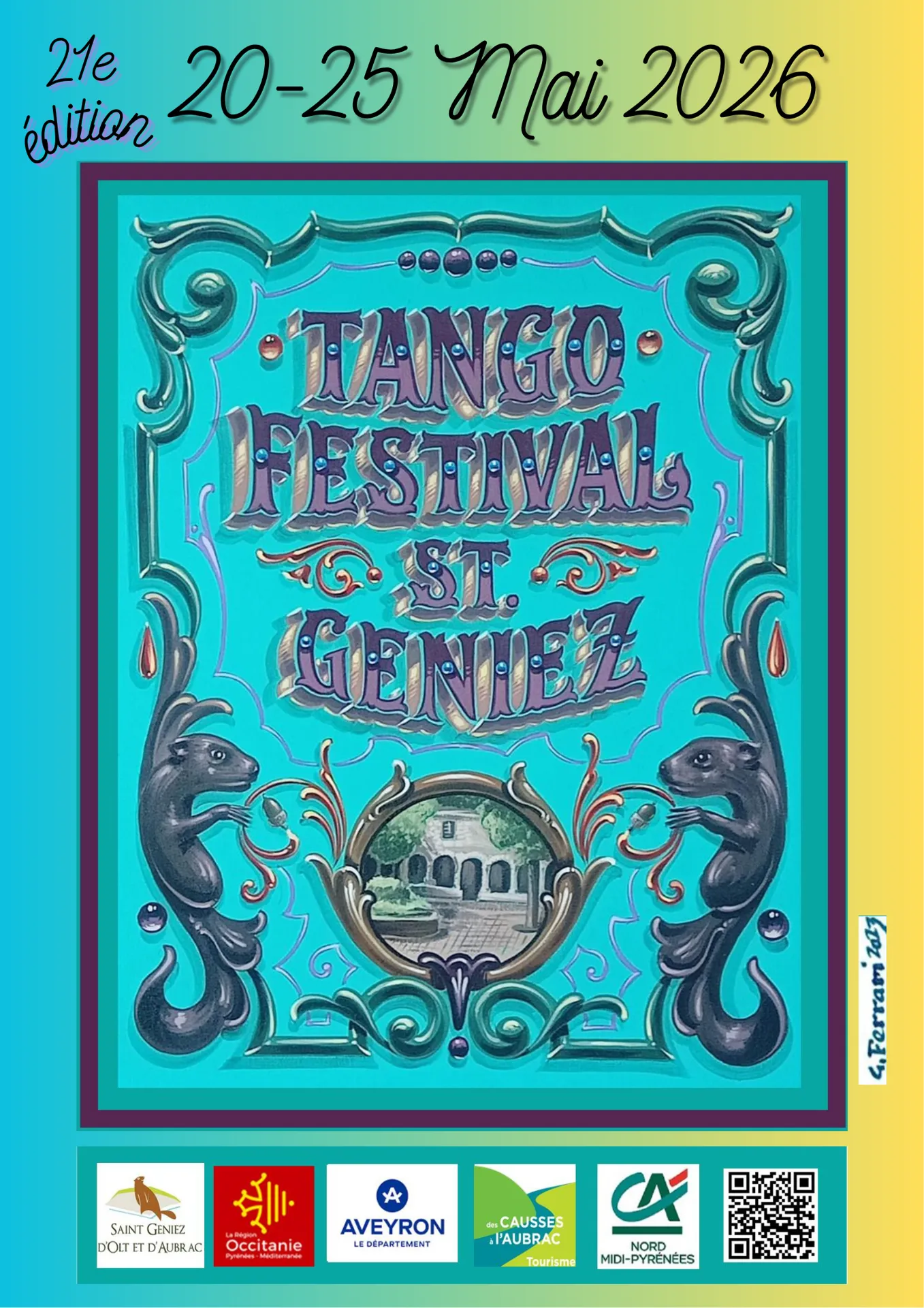 Festival Tango Argentin à St Geniez d'Olt : dimanche 24 mai 