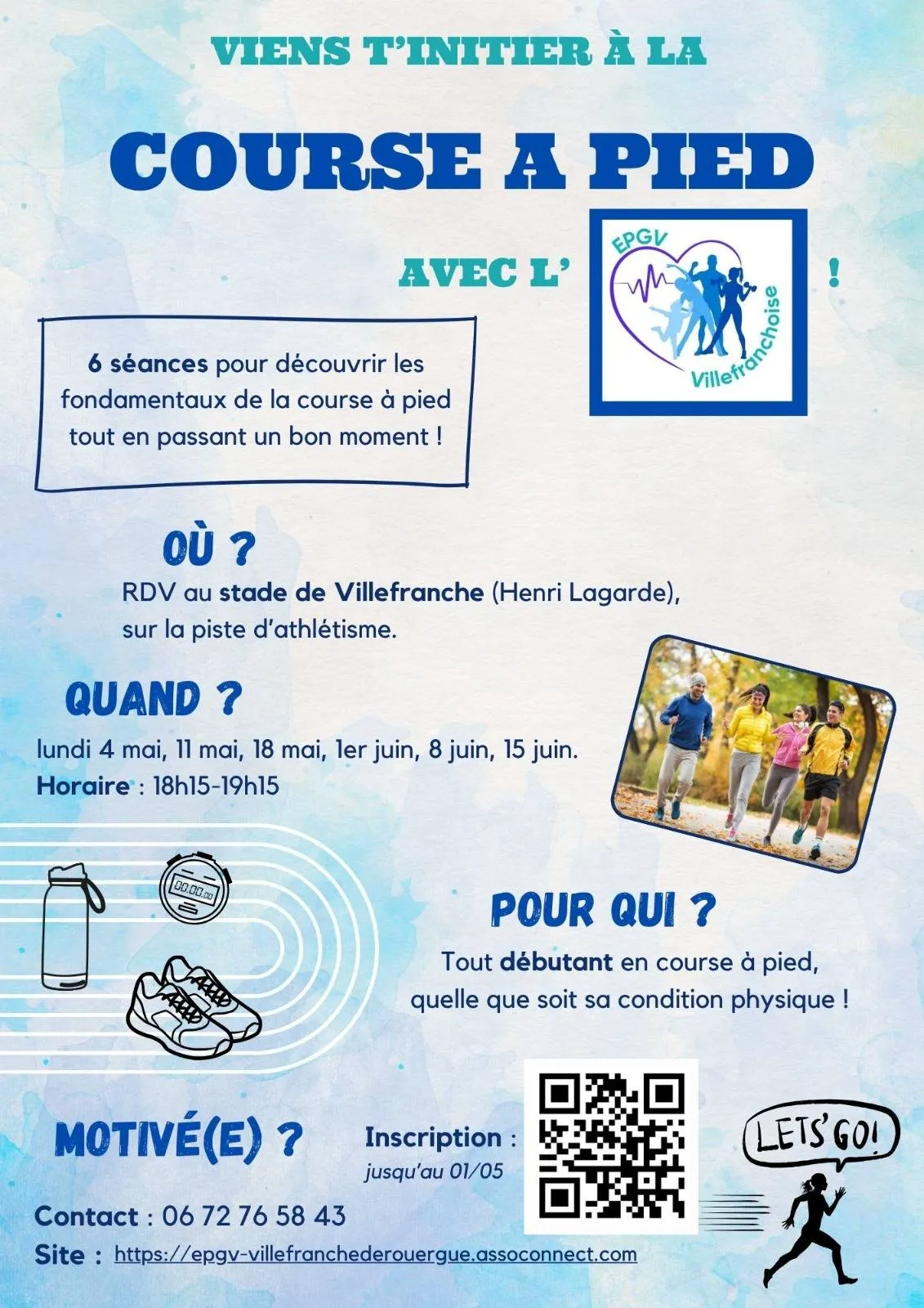 Initiation à la course à pied 