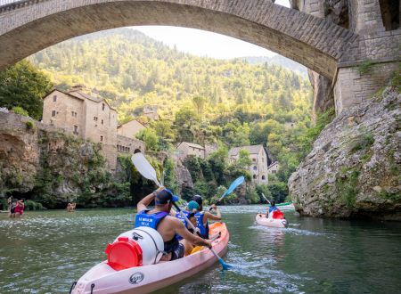CANOË AU MOULIN DE LA MALENE - PADDLE DES GORGES DU TARN 