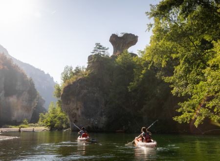 CANOË AU MOULIN DE LA MALENE - PADDLE DES GORGES DU TARN 