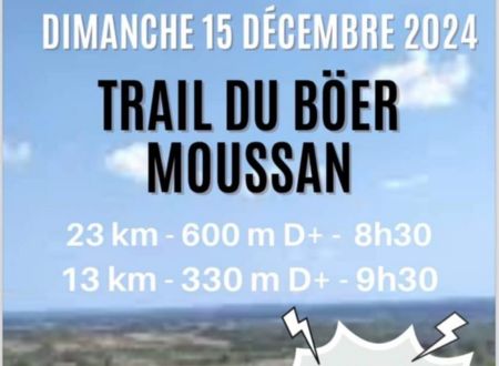 TRAIL DU BOËR Le 15 déc 2024