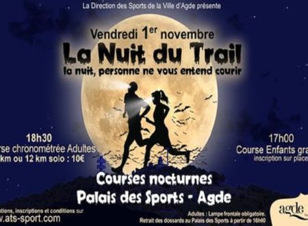 LA NUIT DU TRAIL Le 1 nov 2024