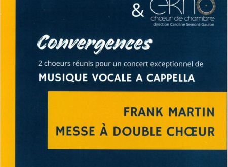 CONVERGENCES - MUSIQUE VOCALE A CAPPELLA - MESSE À DOUBLE COEUR 