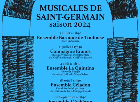 LES MUSICALES DE SAINT GERMAIN - ENSEMBLE L’ ACHÉRON 