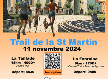 TRAIL DE LA SAINT-MARTIN Le 11 nov 2024