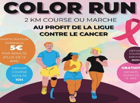 COLOR RUN À MONTAGNAC Le 6 oct 2024