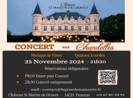 DINER ET CONCERT AUX CHANDELLES 