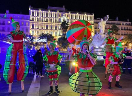 FÉERIES DE NOËL D’ANIANE : DÉAMBULATION SPECTACLE DE RUE COMPAGNIE LES ENJOLIVEURS ET KERVAN 