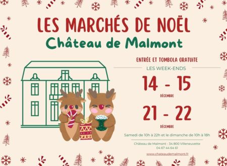 MARCHE DE NOEL CHATEAU DE MALMONT 