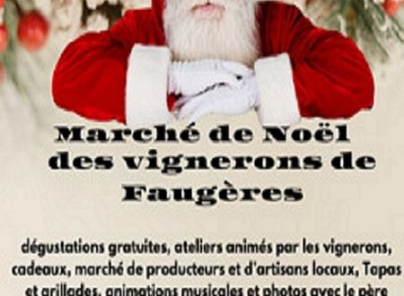 MARCHÉ DE NOËL DES VIGNERONS DE FAUGÈRES 