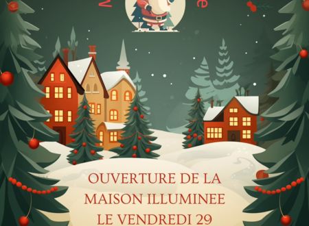 NOËL À LA MAISON ILLUMINÉE DE CREISSAN 