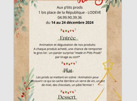 FESTIVITÉS NOËL AUX P'TITS PRODS 