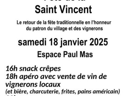 FÊTE DE LA ST VINCENT 