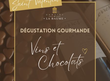 DÉGUSTATION GOURMANDE: VINS ET CHOCOLATS 