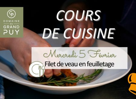 ATELIER CUISINE AU DOMAINE DU GRAND PUY 