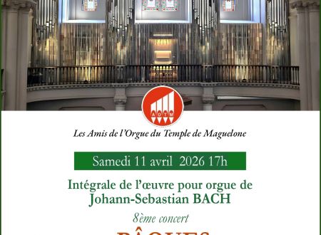 CONCERT JOHANN-SEBASTIAN BACH 8ÈME CONCERT «PÂQUES» 