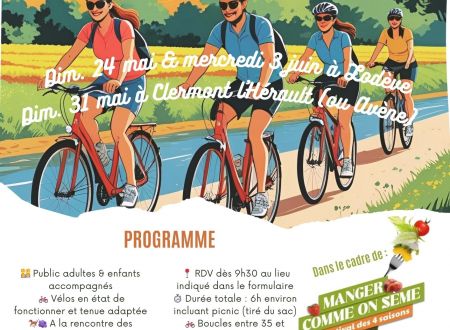 BALADE GOURMANDE VELO - MANGER COMME ON SEME 