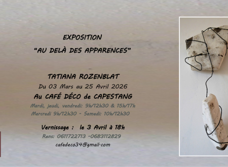 EXPOSITION - AU DELÀ DES APPARANCES 