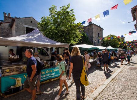 JOUR DE MARCHÉ AU MALZIEU-VILLE 