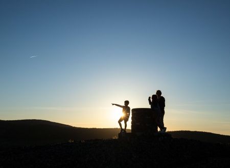 BALADE CREPUSCULAIRE À JAVOLS 