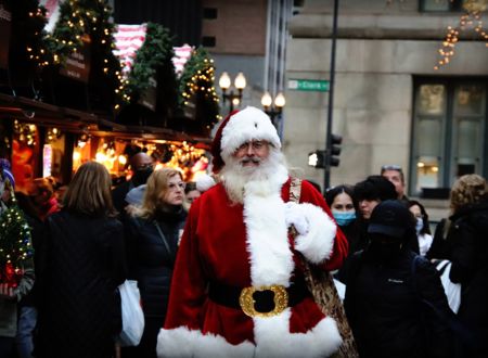 PÈRE NOËL DANS LES RUES 