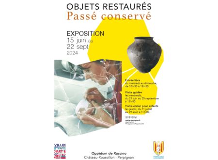 EXPOSITION : « OBJETS RESTAURÉS, PASSÉ CONSERVÉ » 