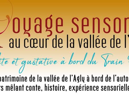 LES VOYAGES SENSORIELS DU TRAIN ROUGE - DÉPART DE RIVESALTES Du 9 sept au 6 nov 2024