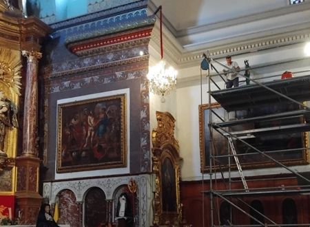 TABLEAUX RESTAURÉS DE L’ÉGLISE SAINT-JACQUES 