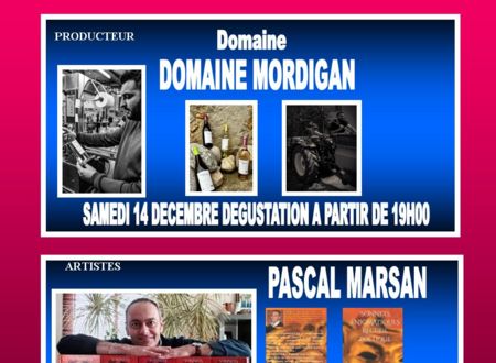 SOIREE PAS- DOMAINE MODRIGAN ET PASCAL MARSAN 