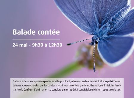 BALADE CONTÉE : DÉCOUVERTE DU VILLAGE D'ÉVOL 