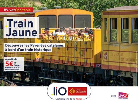 DÉCOUVREZ LES PYRÉNÉES CATALANES À BORD DU TRAIN JAUNE 