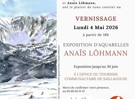 EXPOSITION D'AQUARELLES: 