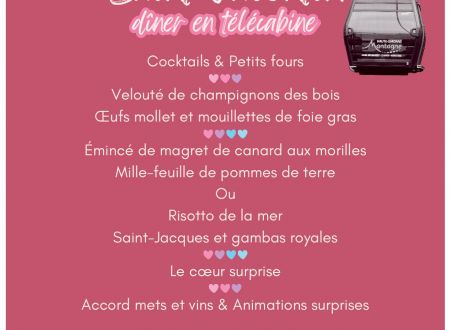 FÊTEZ LA SAINT-VALENTIN DANS LA TÉLÉCABINE 