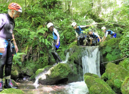 AÏGUAVENTURA, DÉCOUVERTE DU CANYONING 