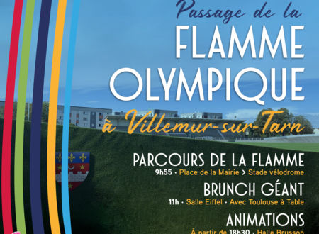 PASSAGE DE LA FLAMME OLYMPIQUE Le 17 mai 2024